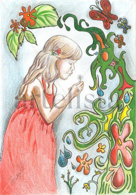 Niña del polen