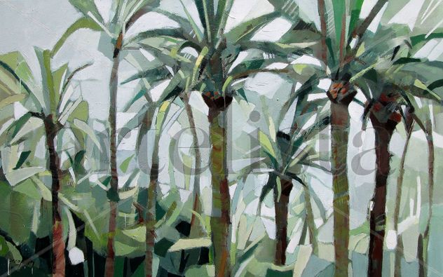 Palmeral en Elche