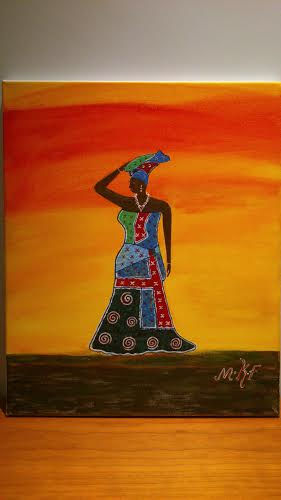 MAMA AFRIKA SUN SET Acrylic Others Others