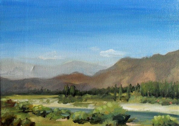 Nancagua Oil Canvas Landscaping