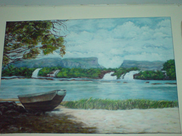 CANAIMA Óleo Lienzo Paisaje