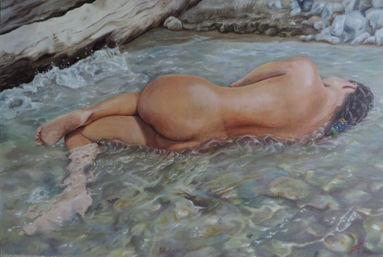 la bañista
