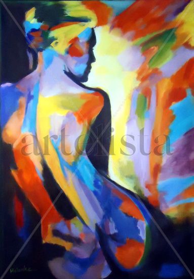 Inner arsonist Acrylic Canvas Nude Paintings