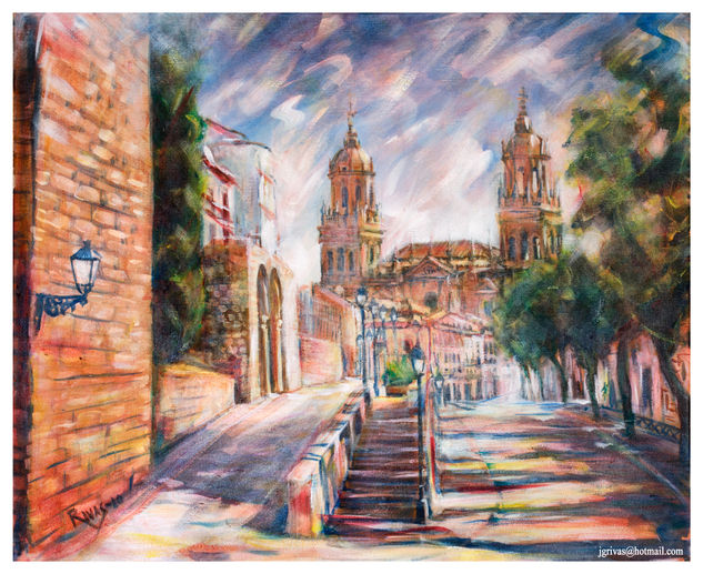 Carrera de Jesus Acrylic Canvas Landscaping