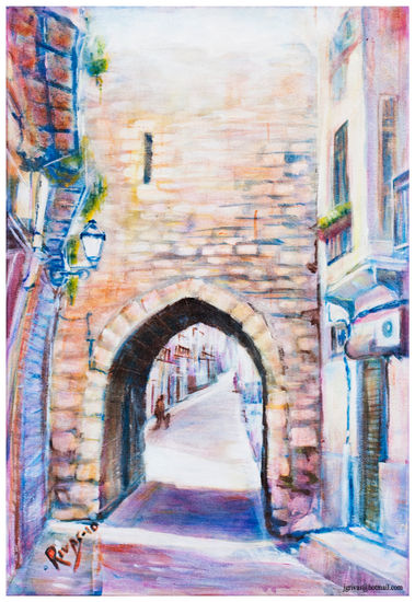 Arco de San Lorenzo Acrylic Canvas Landscaping