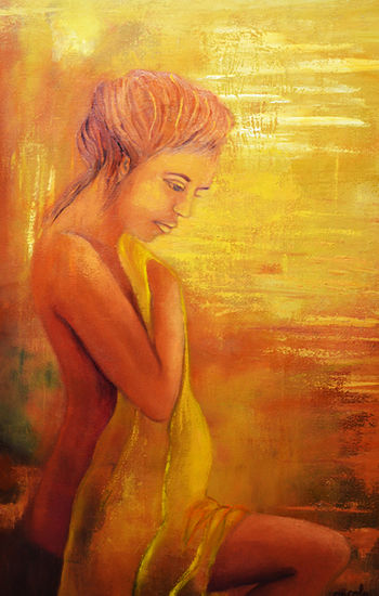 amalia. Oil Canvas Nude Paintings