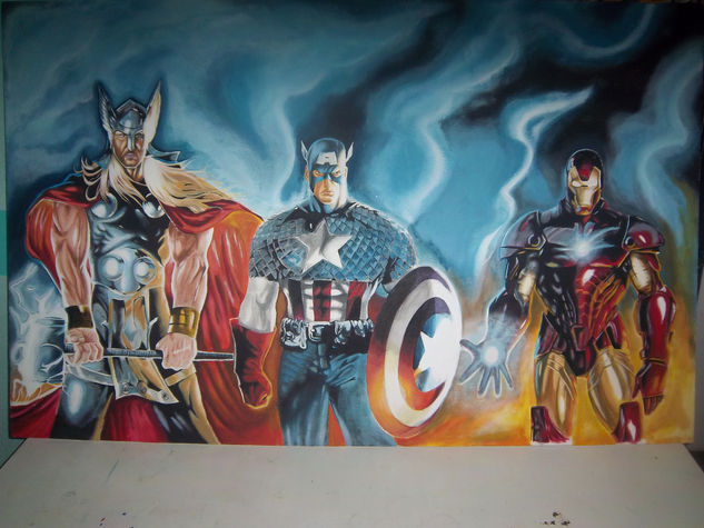 Avengers Acrylic Canvas Others