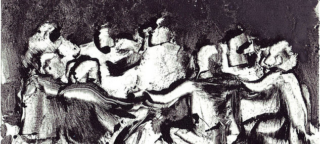 Reunión Abstracta Monoprint