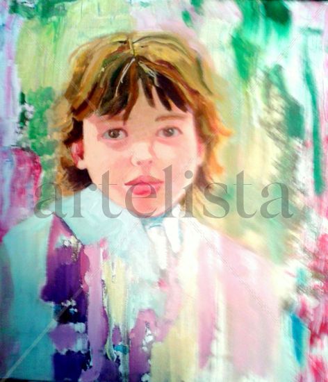 Sueños infantiles II Others Canvas Portrait