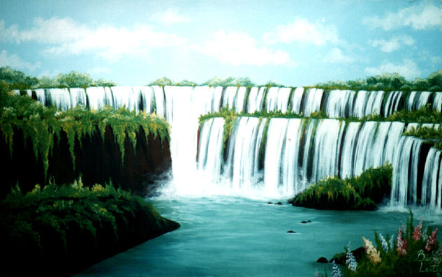 Catarátas del Iguazú Acrylic Others Landscaping