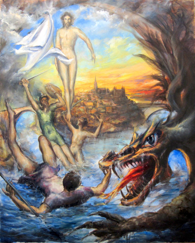 Resurrección, (Homenaje al Greco 2014)
