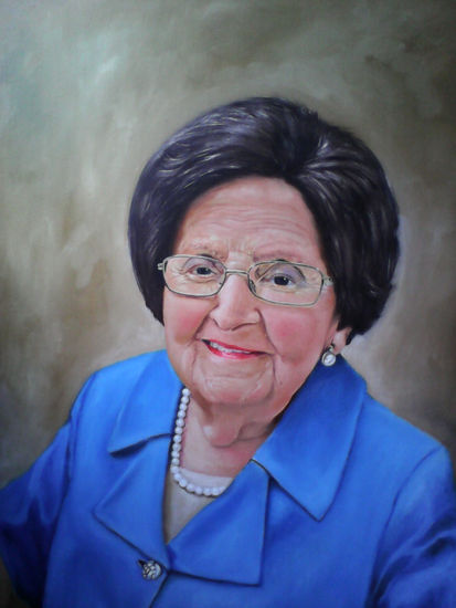 Doña Ana Oil Canvas Portrait