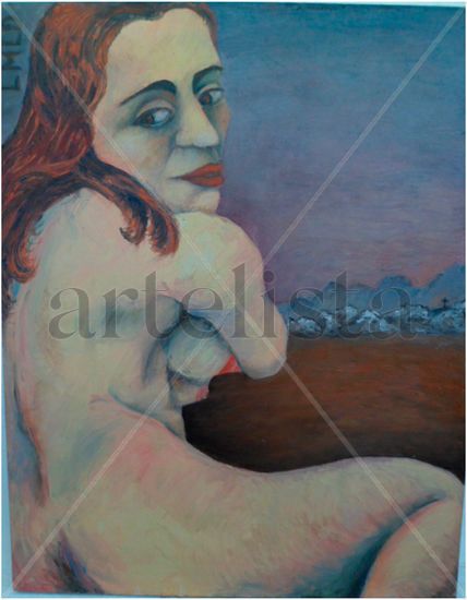 ST Oil Panel Nude Paintings