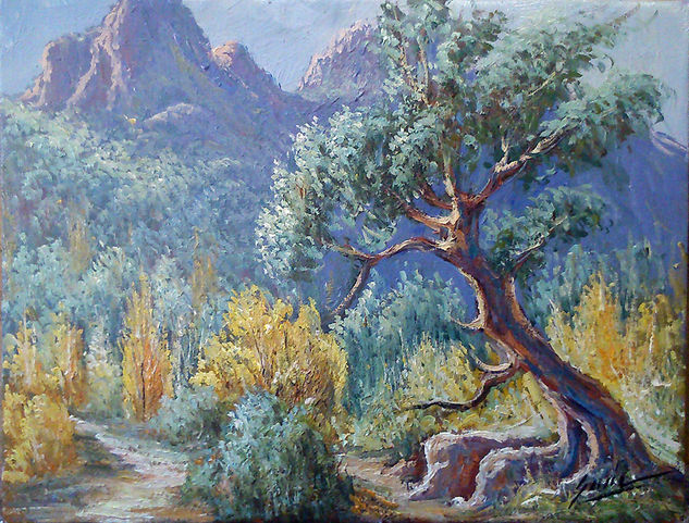 Cazorla 1 Óleo Lienzo Paisaje