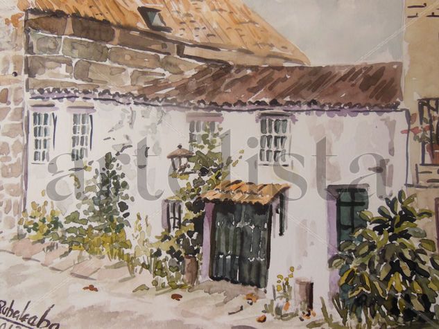 La cas de Pin Watercolour Paper Landscaping