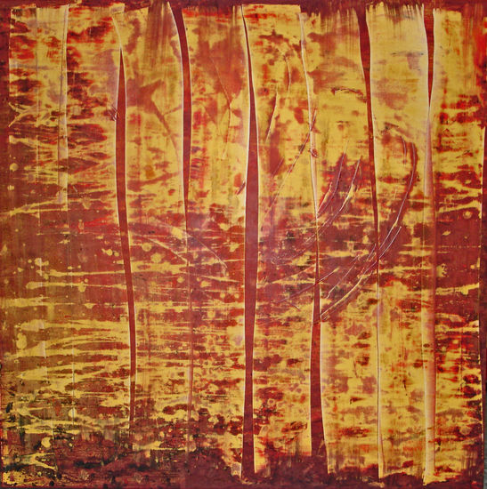 Columnas Mixed media Canvas Others