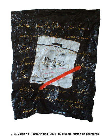 Flash art bag black