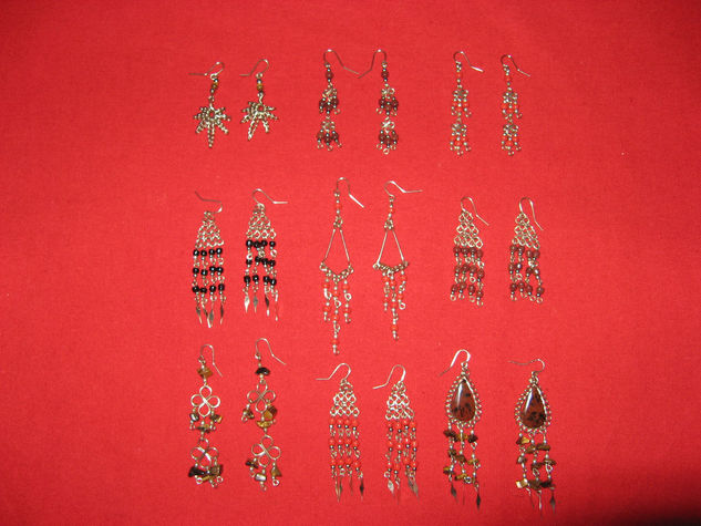 Aretes variados Costume jewellery Jewellery and costume jewellery