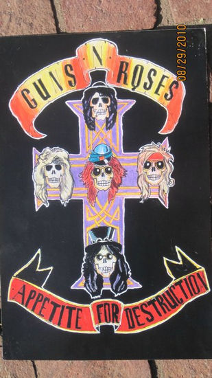 Guns N´ Roses - Appetite For Destruction Otros Cartulina Otros