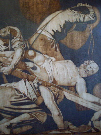 crucifixion san pedro Huecograbado