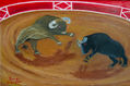 Combate de toros