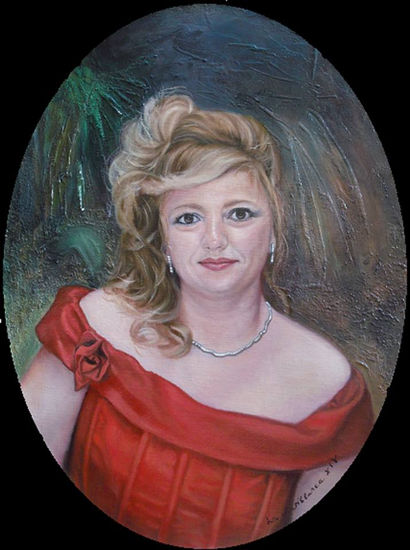 Autorretrato La Mariblanca Oil Canvas Figure Painting