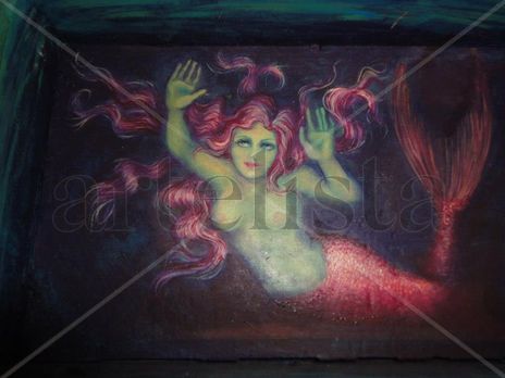 La sirena en el...