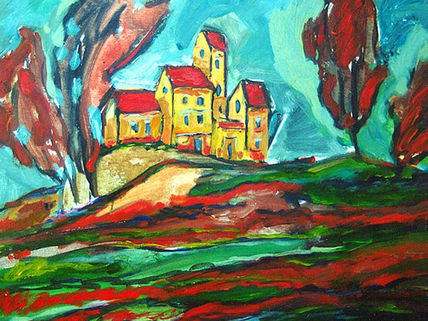 Paisaje con árboles