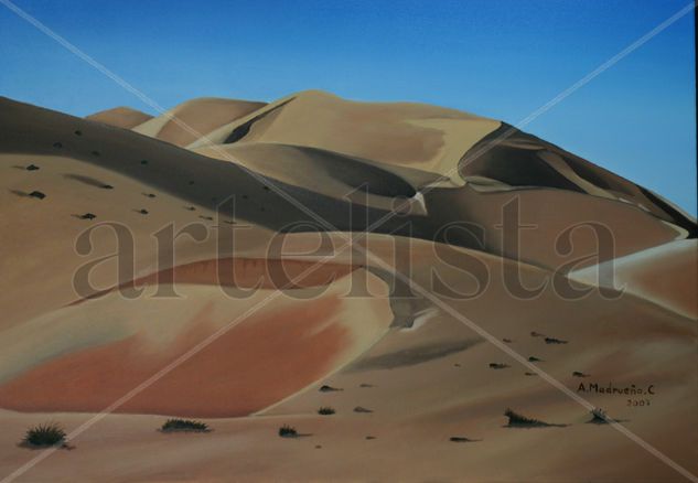 Desert Oil Canvas Landscaping