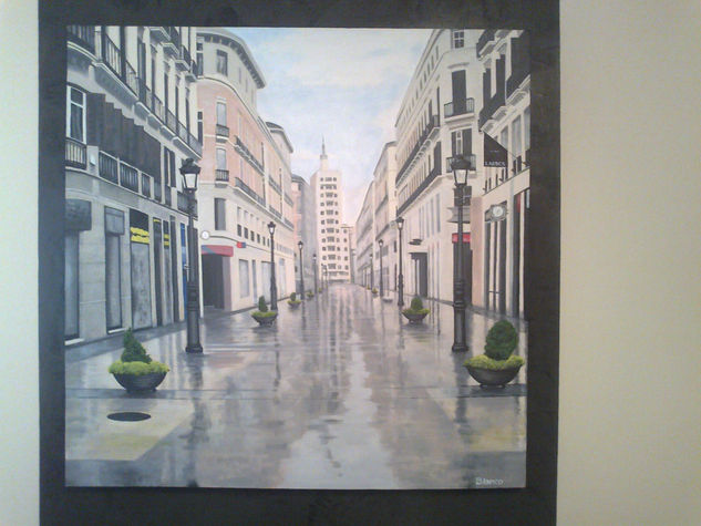 calle Larios Acrylic Canvas Landscaping