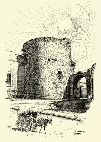 Arco del Cubo. Zafra.