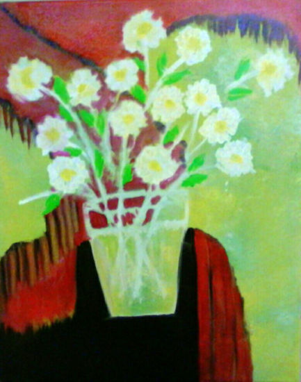 MARGARITA 1 Oil Canvas Floral Painting