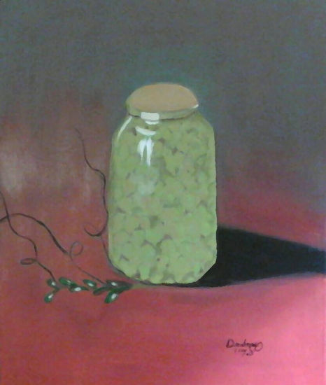 NATURALEZA MUERTA 3 Acrylic Canvas Still Life Paintings