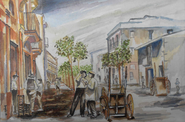 MINICUADRO. ECLIPSE CASTELLÓN 1900
