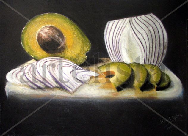 Palta y cebolla
