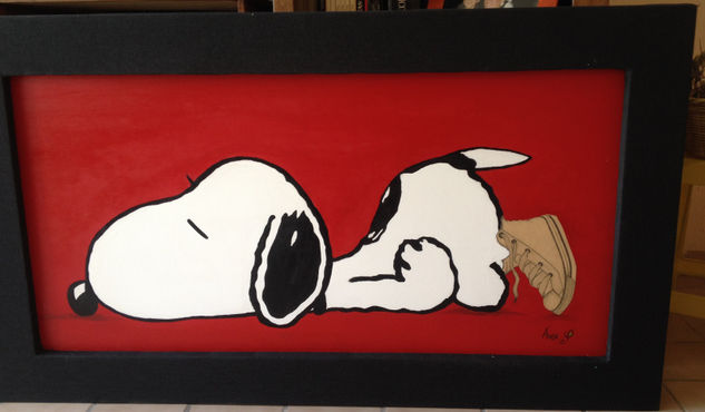 Sleepyhead Snoopy Acrílico Otros Figura