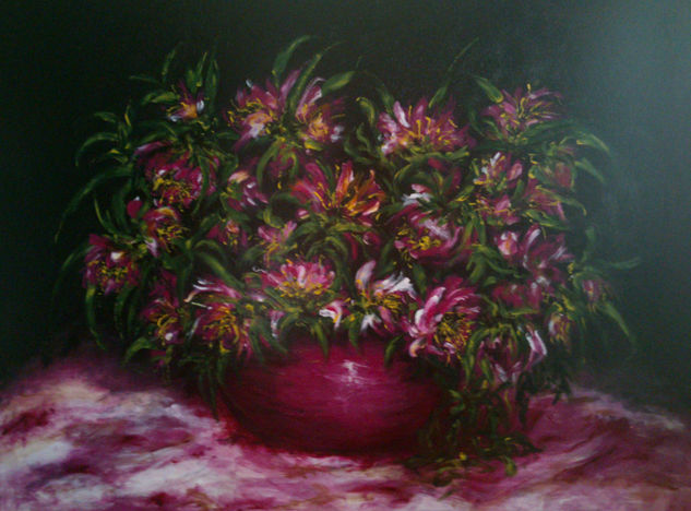 Magenta Media Mixta Tabla Bodegones