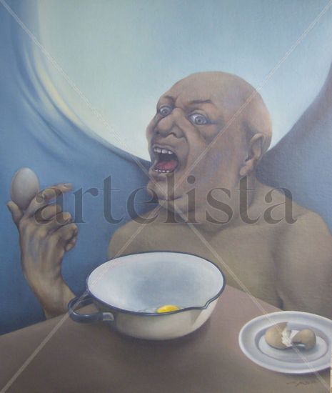 cascahuevos Oil Others Figure Painting