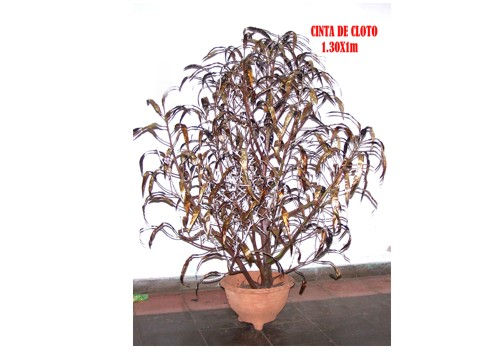 "Cintade Croto dorado" Floral art Metal