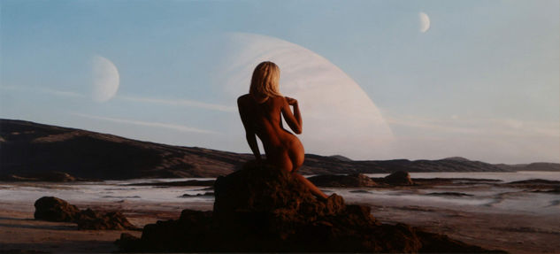 En algun lugar del Universo Oil Canvas Nude Paintings