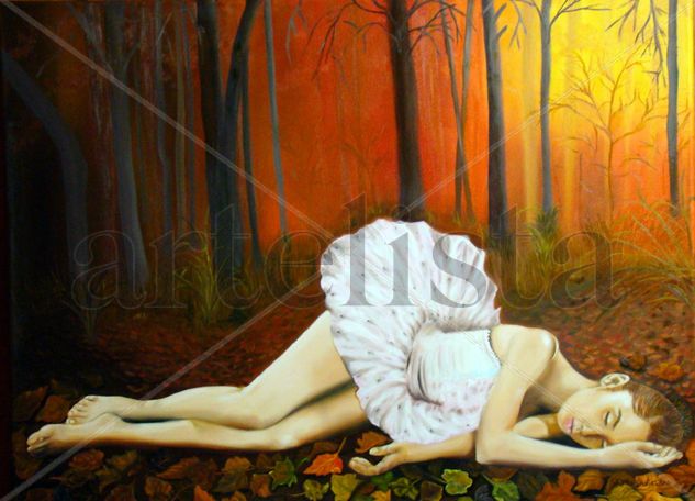 Dreams Oil Canvas Figure Painting