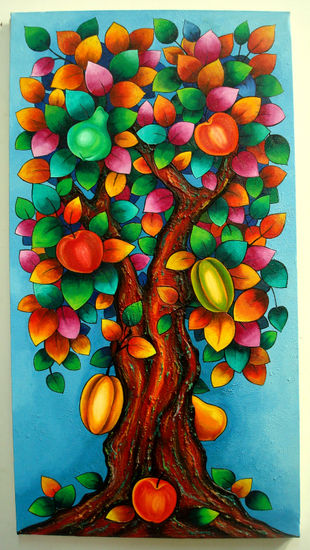 arbol de la vida Oil Canvas Still Life Paintings