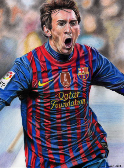 Leo Messi Lápiz