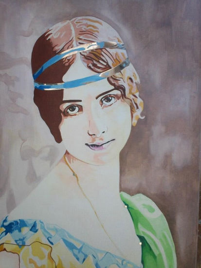 Cléo de Mérode. Canvas Portrait