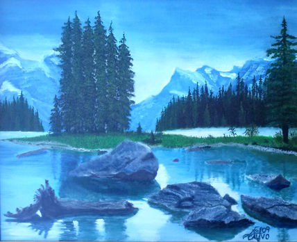 Paisaje lago tahoe