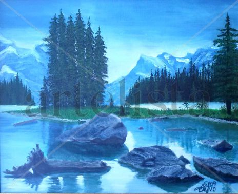 Paisaje lago tahoe