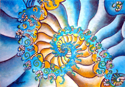 Espiral fractal  -...
