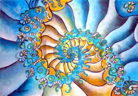 Espiral fractal  -...