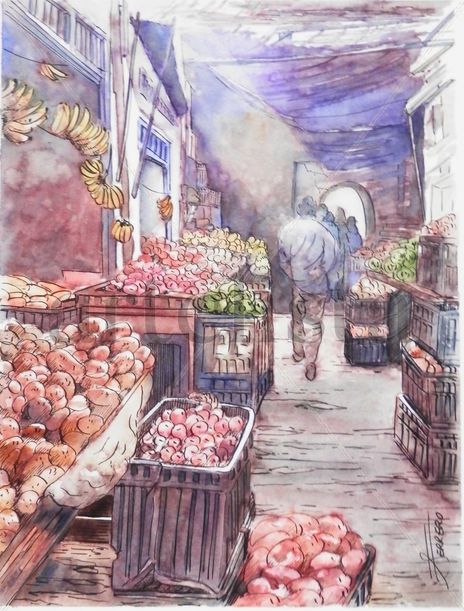 Mercado Marroquí