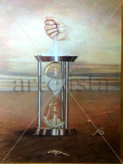 EL PASO DEL TIEMPO Oil Canvas Others